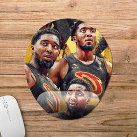Pixxa Model -1 Oval Donovan Mitchell-Cleveland Cavaliers Bilek Destekli Mouse Pad
