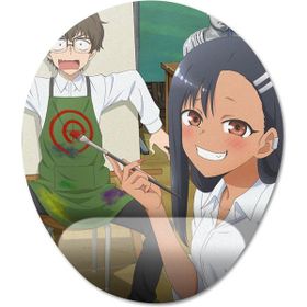 Pixxa Model -1 Oval Don't Toy With Me Miss Nagatoro Ijiranaide Nagatoro San Bilek Destekli Mouse Pad