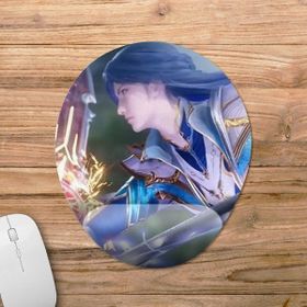 Pixxa Model -1 Oval Douluo Dalu Bilek Destekli Mouse Pad