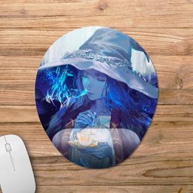 Pixxa Model 1 Oval Elden Ring-Ranni Bilek Destekli Mouse Pad