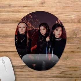 Pixxa Model -1 Oval Everglow Bilek Destekli Mouse Pad