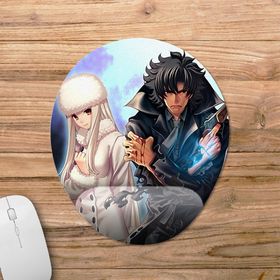 Pixxa Model -1 Oval Fate Zero Bilek Destekli Mouse Pad