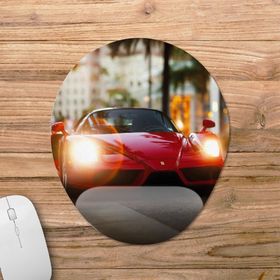 Pixxa Model -1 Oval Ferrari Bilek Destekli Mouse Pad