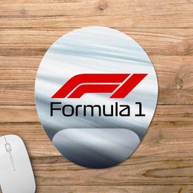 Pixxa Model -1 Oval Formula 1 Bilek Destekli Mouse Pad