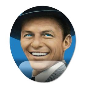 Pixxa Model -1 Oval Frank Sinatra Bilek Destekli Mouse Pad