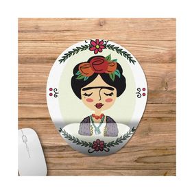 Pixxa Model -1 Oval Frida Bilek Destekli Mouse Pad