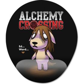 Pixxa Model 1 Oval Fullmetal Alchemist Alchemy Crossing Bilek Destekli Mouse Pad