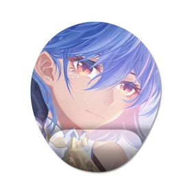 Pixxa Model -1 Oval Genshin Impact - Ganyu Bilek Destekli Mouse Pad