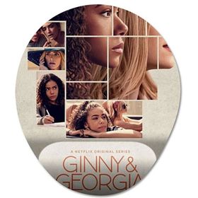 Pixxa Model -1 Oval Ginny Georgia Bilek Destekli Mouse Pad