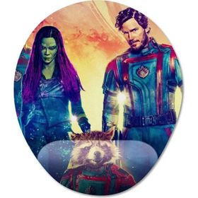 Pixxa Model - 1 Oval Guardians of the Galaxy Vol. 3 Bilek Destekli Mouse Pad