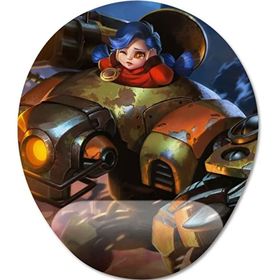 Pixxa Model -1 Oval Jawhead Mobile Legends Bilek Destekli Mouse Pad