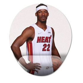 Pixxa Model -1 Oval Jimmy Butler Miami Heat Nba Bilek Destekli Mouse Pad