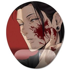 Pixxa Model-1 Oval Jujutsu Kaisen Suguru Geto Bilek Destekli Mouse Pad