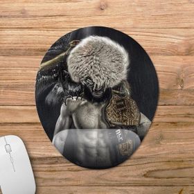 Pixxa Model -1 Oval Khabib Nurmagomedov Bilek Destekli Mouse Pad