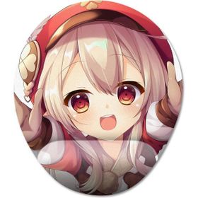 Pixxa Model -1 Oval Klee Genshin Impact Bilek Destekli Mouse Pad