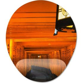 Pixxa Model -1 Oval Kyoto Gezgin Seyahat Bilek Destekli Mouse Pad