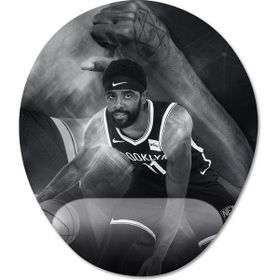 Pixxa Model 1 Oval Kyrie Irving Bilek Destekli Mouse Pad