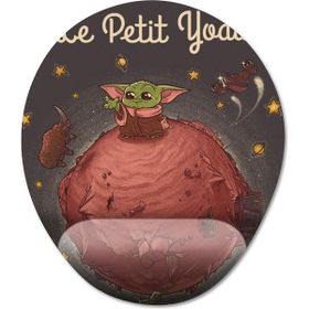 Pixxa Model 1 Oval Le Petit Baby Yoda Bilek Destekli Mouse Pad