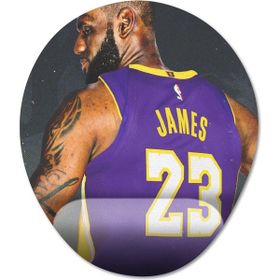 Pixxa Model 1 Oval Lebron James King James Bilek Destekli Mouse Pad