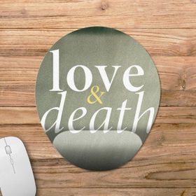 Pixxa Model -1 Oval Love Death Bilek Destekli Mouse Pad