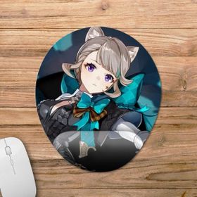 Pixxa Model -1 Oval Lynette Genshin Impact Bilek Destekli Mouse Pad
