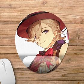Pixxa Model -1 Oval Lyney Genshin Impact Bilek Destekli Mouse Pad