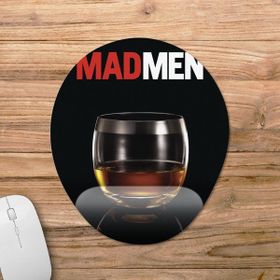 Pixxa Model -1 Oval Mad Men Bilek Destekli Mouse Pad