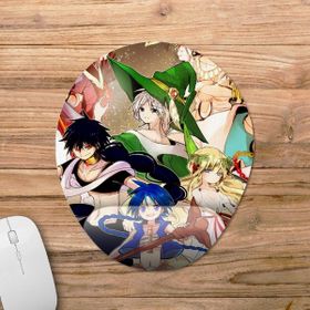 Pixxa Model -1 Oval Magi the Labyrinth of Magic Bilek Destekli Mouse Pad
