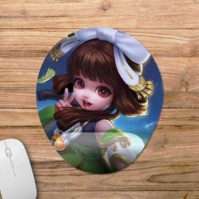 Pixxa Model -1 Oval Mobile Legends Chang'e Bilek Destekli Mouse Pad
