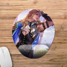 Pixxa Model -1 Oval Mobile Legends-Lancelot Bilek Destekli Mouse Pad