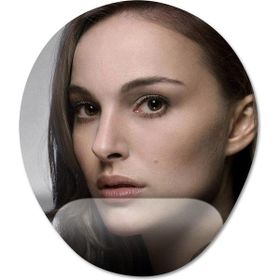 Pixxa Model -1 Oval Natalie Portman Bilek Destekli Mouse Pad