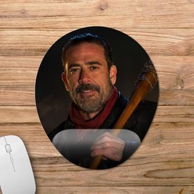 Pixxa Model -1 Oval Negan - the Walking Dead Bilek Destekli Mouse Pad