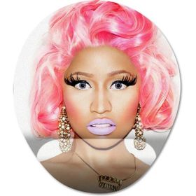 Pixxa Model -1 Oval Nicki Minaj Bilek Destekli Mouse Pad