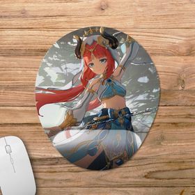 Pixxa Model -1 Oval Nilou Genshin Impact Bilek Destekli Mouse Pad