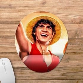 Pixxa Model -1 Oval One Piece Dizi Bilek Destekli Mouse Pad