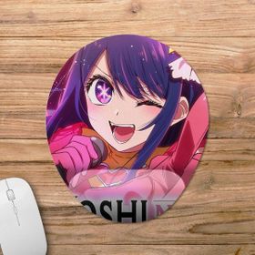 Pixxa Model 1 Oval Oshi No Ko Bilek Destekli Mouse Pad
