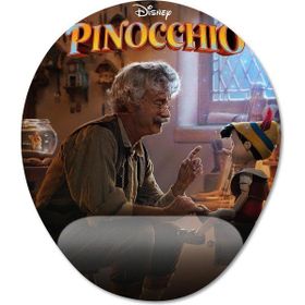 Pixxa Model -1 Oval Pinokyo Bilek Destekli Mouse Pad