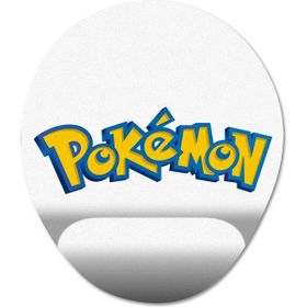 Pixxa Model -1 Oval Pokemon Bilek Destekli Mouse Pad