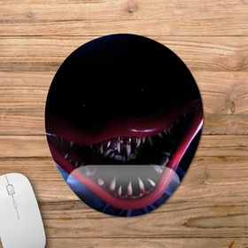 Pixxa Model -1 Oval Poppy Playtime Bilek Destekli Mouse Pad