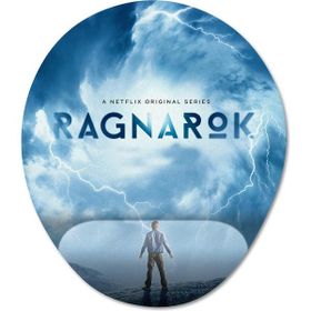 Pixxa Model -1 Oval Ragnarok Bilek Destekli Mouse Pad
