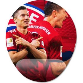 Pixxa Model 1 Oval Robert Lewandowski Bilek Destekli Mouse Pad