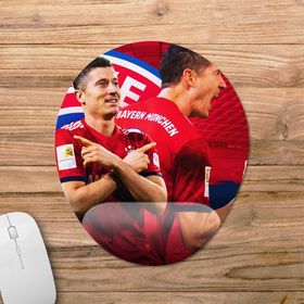 Pixxa Model 1 Oval Robert Lewandowski Bilek Destekli Mouse Pad