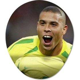 Pixxa Model -1 Oval Ronaldo-Brezilyalı Bilek Destekli Mouse Pad