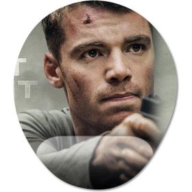 Pixxa Model 1 Oval The Night Agent Bilek Destekli Mouse Pad