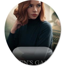 Pixxa Model 1 Oval The Queen's Gambit Bilek Destekli Mouse Pad
