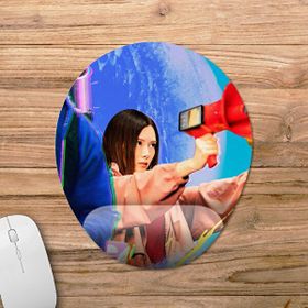 Pixxa Model 1 Oval Zom 100 Bucket List of the Dead - Dizi Bilek Destekli Mouse Pad