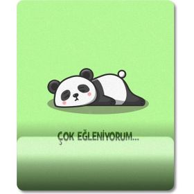 Pixxa Model 1 Panda Çok Eğleniyorum Bilek Destekli Mouse Pad