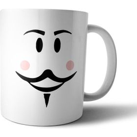 Pixxa Model 1 Roblox Fawkes Face Kupa Bardak