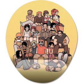Pixxa Model - 1 Scott Pilgrim Bilek Destekli Mouse Pad