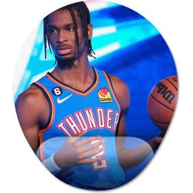 Pixxa Model - 1 Shai Gilgeous-Alexander - Oklahoma City Thunder - Nba Bilek Destekli Mouse Pad
